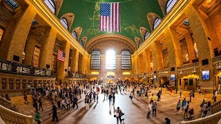 Walking Tour of Grand Central Terminal — New York City 【4K】🇺🇸 [upl. by Einahpats]