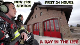 First 24 Hours in a New Fire Station  A Day in the Life [upl. by Amabil]