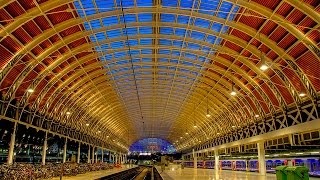 A Walk Around Londons Paddington Railway Station [upl. by Atsirtal17]