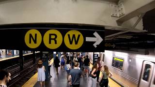 ⁴ᴷ The Busiest NYC Subway Station Times Square–42nd StreetPort Authority Bus Terminal [upl. by Harmaning]