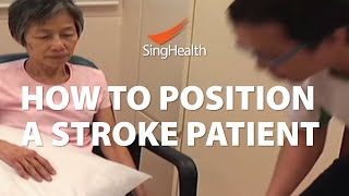 How To Position A Stroke Patient [upl. by Wall]