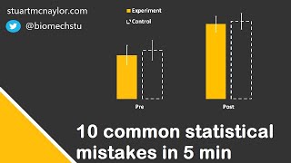 Ten Statistical Mistakes in 5 Min [upl. by Dewayne801]