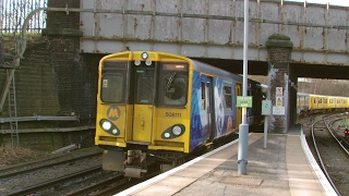 Half an Hour at 216  Birkenhead North Station 1022017  Class 507 508 terminus [upl. by Malliw]