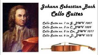 Johann Sebastian Bach  Cello suites in 432 Hz great for reading or studying [upl. by Sparky]